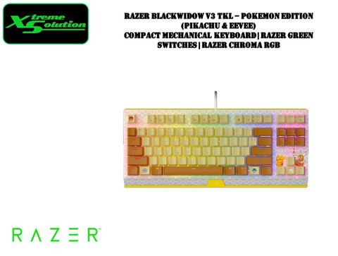 Razer Blackwidow V3 TKL - Pokemon Edition (Pikachu & Eevee)