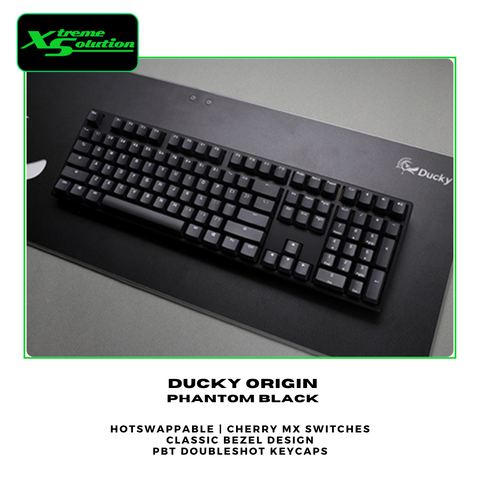 Ducky Origin Phantom Black - Wired Mechanical Keyboard