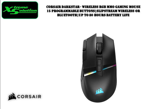 Corsair DarkStar - Wireless RGB MMO Gaming Mouse