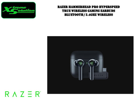Razer Hammerhead Pro Hyperspeed - True Wireless Gaming Earbuds