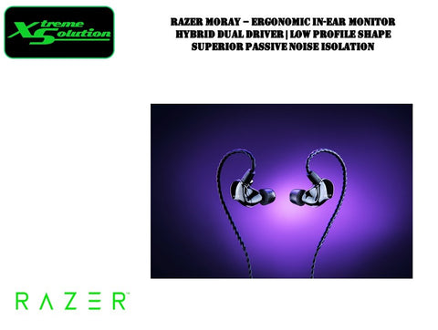 Razer Moray - Erognomic In-Ear Monitor