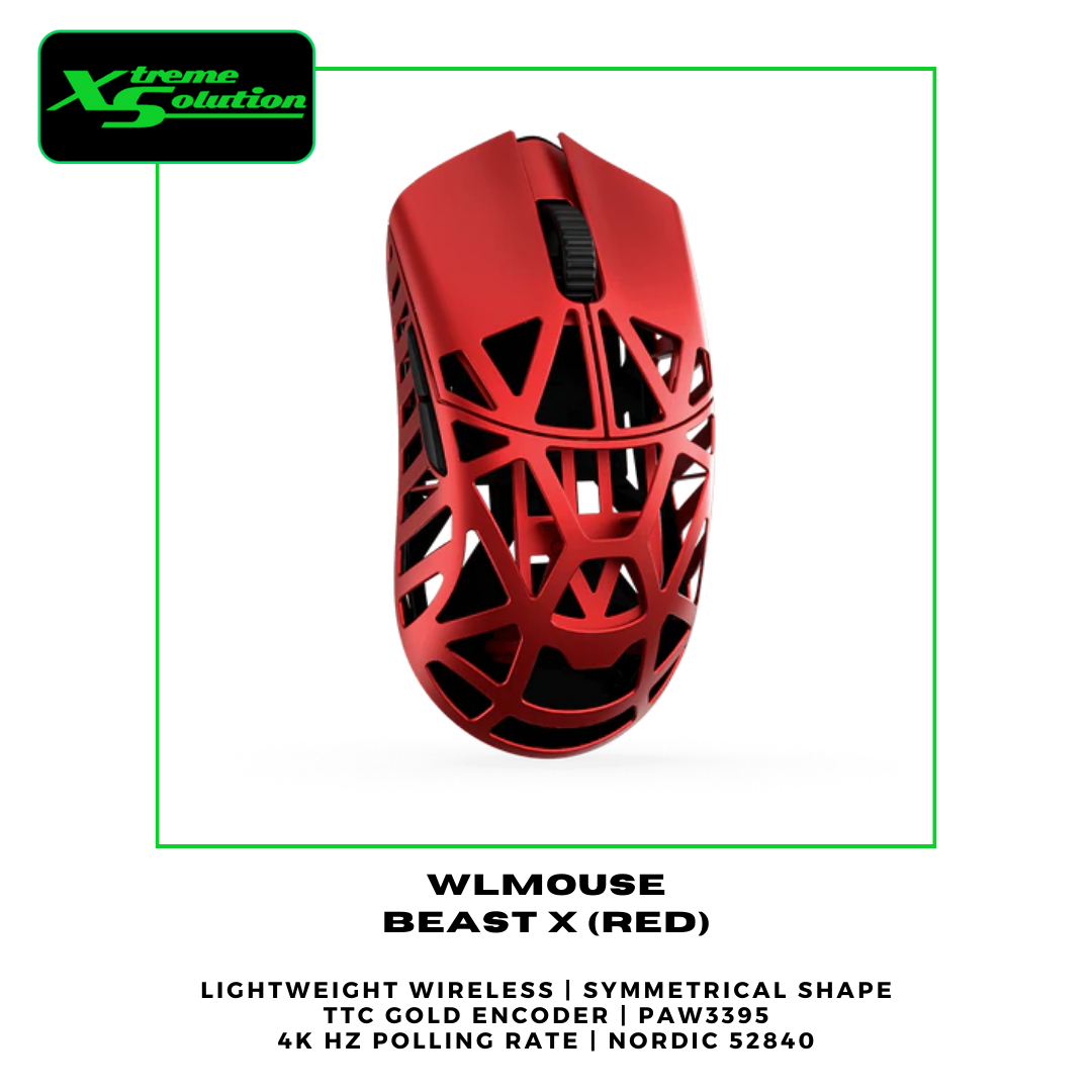 WLMouse Beast X Lightweight Wireless Gaming Mosue – XtremeSolution