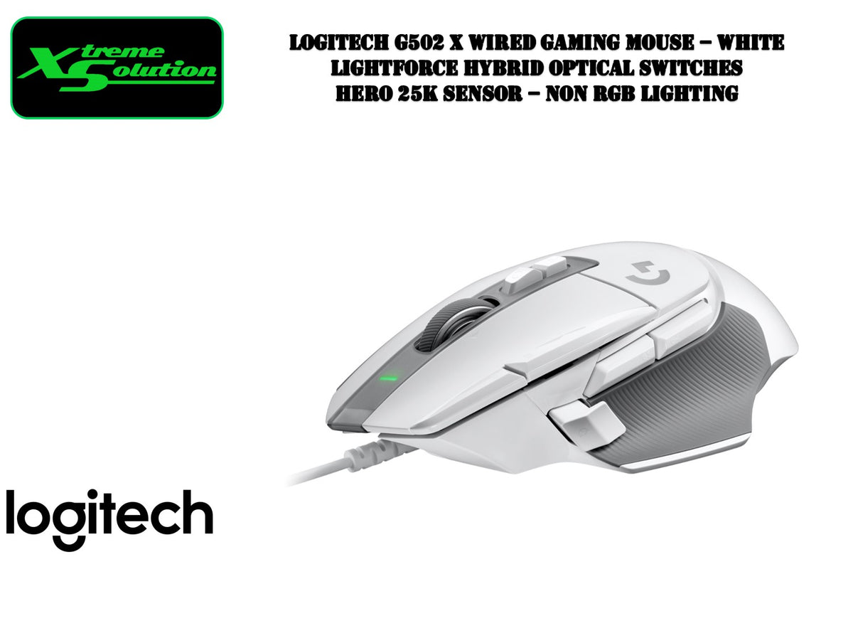 Logitech G502 HERO Wired Optical Gaming Mouse with RGB Lighting