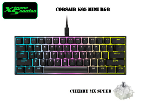 Corsair K65 Mini - 60% RGB Wired Gaming Mechanical Keyboard