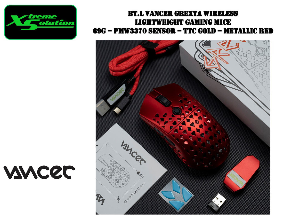 Vancer Grexta V2 - 69g Wireless Light-Weight Gaming Mice – XtremeSolution