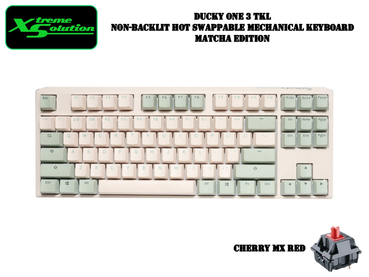 Ducky One 3 Matcha Edition - Tenkeyless Hotswapable Mechanical