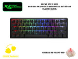 Ducky One 3 Mini Classic - 60% Hotswapable RGB Mechanical Keyboard
