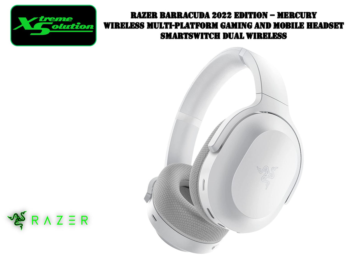 Razer Barracuda Wireless Multi-platform Gaming Headset - Mercury 