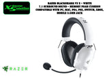 Razer BlackShark V2 X - Multi-platform wired - Black/White/Quartz