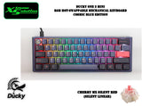 Ducky One 3 Mini Cosmic Blue Edition - RGB Hotswappable Mechanical Keyboard