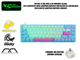 Ducky X MK One 3 SF Frozen LLAMA 65% Hotswap RGB Limited Edition Mechanical Keyboard