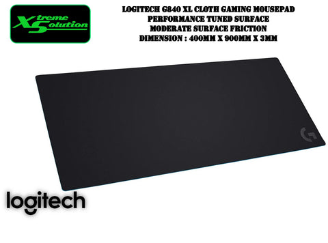 Logitech G840 XL Cloth Gaming Mousepad