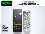 Ducky Switch Kit - Gateron G Pro Switches / Kailh Switches - 110pcs