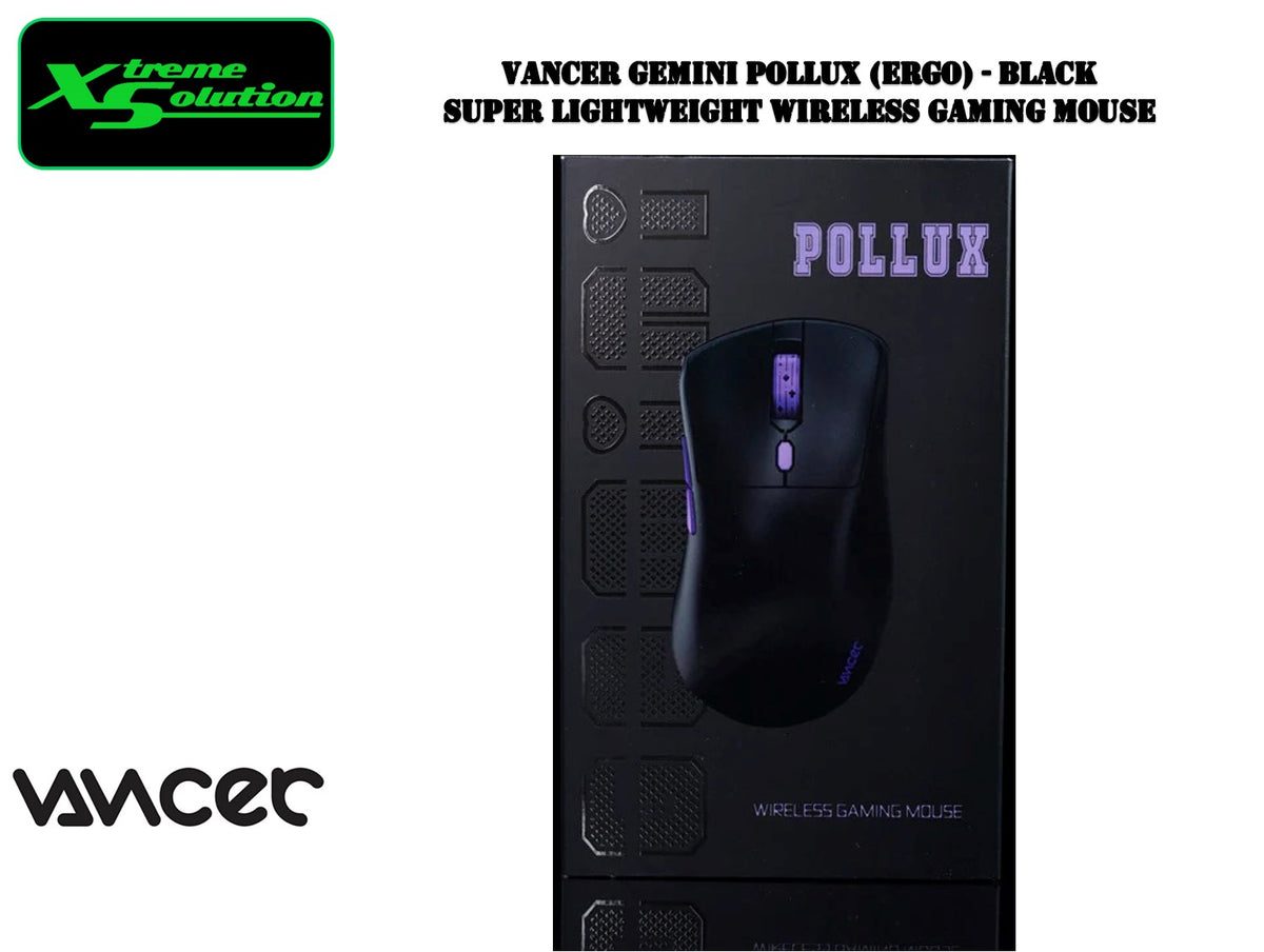 Vancer Gemini Pollux (Ergo) - Super lightweight Wireless Gaming 