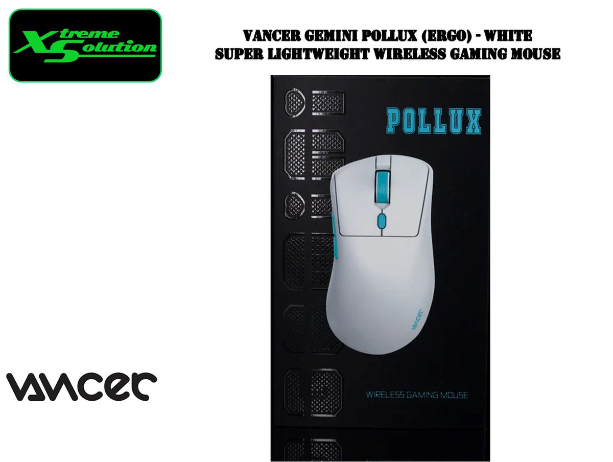 Vancer Gemini Pollux (Ergo) - Super lightweight Wireless Gaming Mice ( –  XtremeSolution