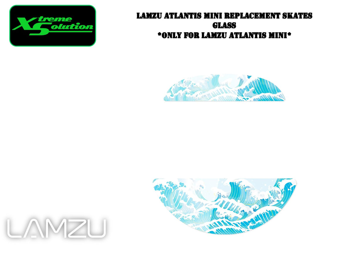 Lamzu Atlantis Mini(V1) + Glass sole-