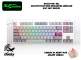 Ducky One 3 Tenkeyless Mist Grey Edition - RGB Hotswappable Mechanical Keyboard