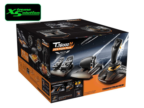 Thrustmaster T.16000M FCS Flight Pack Controllers (Joystick + Throttle + Pedals)