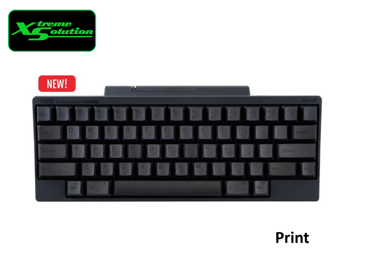 HHKB Professional HYBRID Type-S 無刻印／墨 US HHKB Professional Hybrid Type S Black (Print/Blank) – XtremeSolution