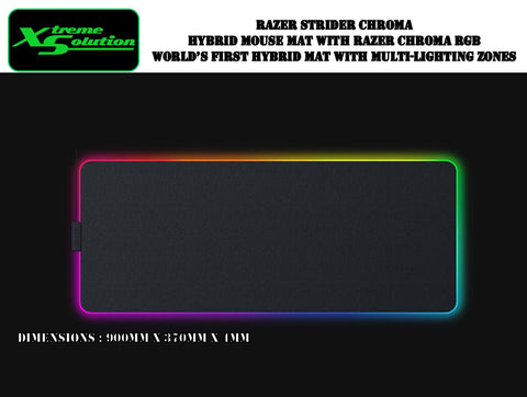 Razer Strider Chroma - Hybrid Mousemat with Razer Chroma RGB