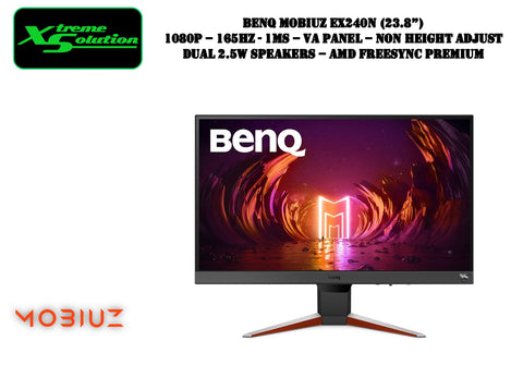 BenQ Mobiuz EX240N - 23.8" 1080P Gaming Monitor | 165Hz | VA Panel