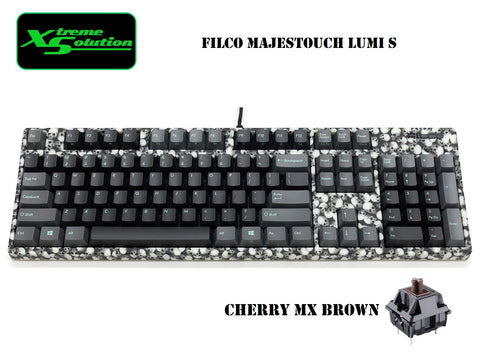 Filco Majestouch Lumi S - 104 Key Mechanical Keyboard (Glow in the dark)