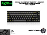Leopold FC660M BT Ash Yellow PBT Doubleshot - Bluetooth Mechanical Keyboard *Non-Backlit*