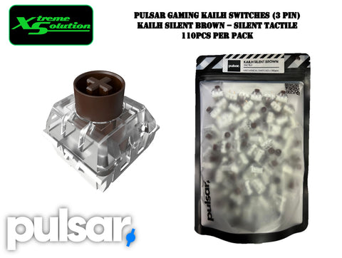 Pulsar Gaming Kailh & Gateron Switches (3-Pin) - 110 Pcs