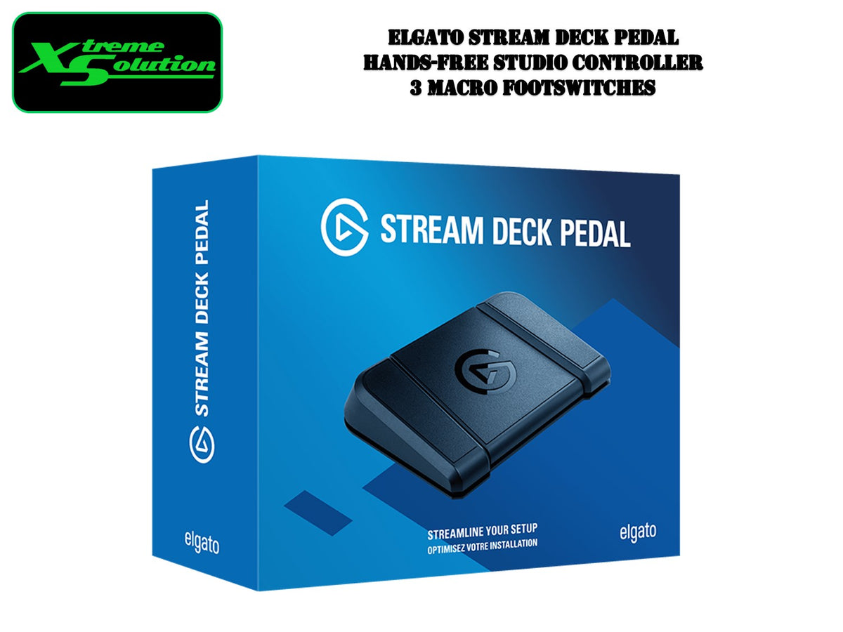 Elgato Stream Deck Pedal - Hands Free Studio Controller