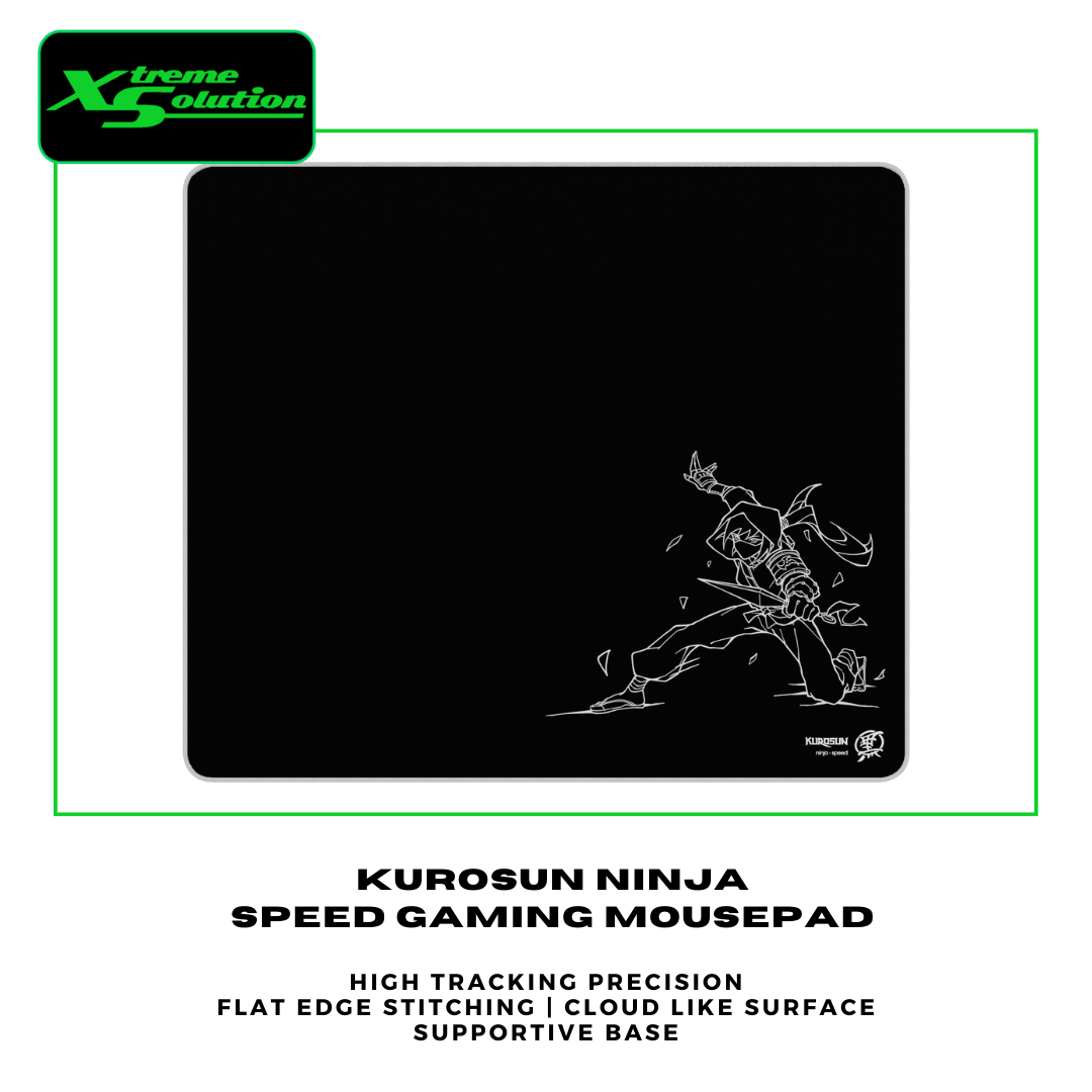 Kurosun Ninja Speed Gaming Mousepad – XtremeSolution Kurosun Ninja Speed Gaming Mousepad – XtremeSolution