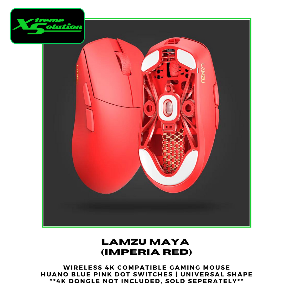 Lamzu Maya 4K Wireless Gaming Mouse – XtremeSolution Lamzu Maya 4K Wireless Gaming Mouse – XtremeSolution