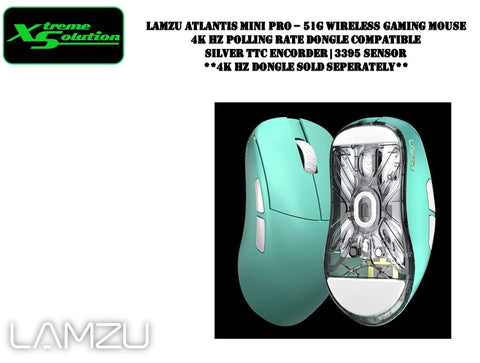 Lamu Atlastis Mini Pro - 51G Wireless Gaming Mouse