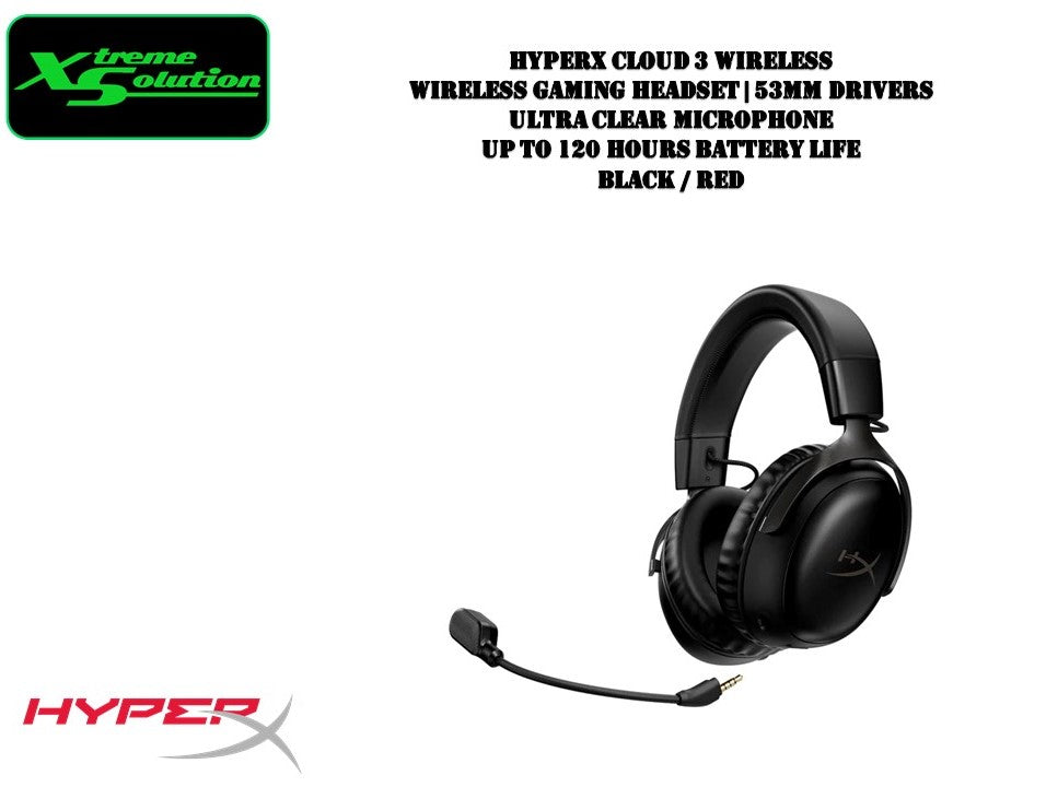 HyperX Cloud 3 Wireless Gaming Headset – XtremeSolution
