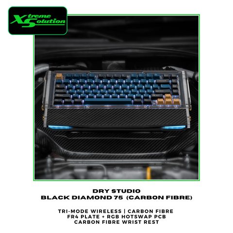 Dry Studio - Black Diamond 75 Wireless Mechanical Keyboard