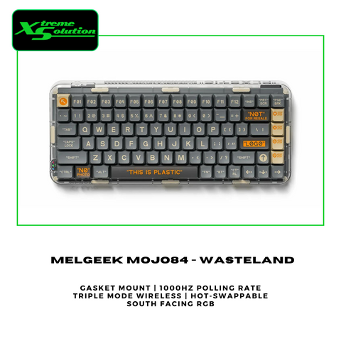 Melgeek Mojo 84 - Wasteland Wireless Mechanical Keyboard