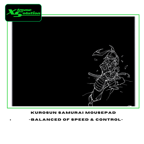 Kurosun Ninja Speed Gaming Mousepad – XtremeSolution Kurosun Ninja Speed Gaming Mousepad – XtremeSolution