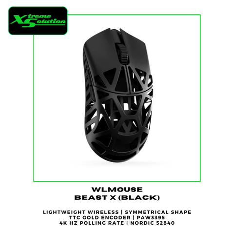 WLMouse Beast X Lightweight Wireless Gaming Mosue