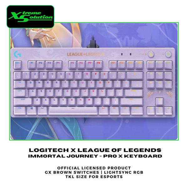 Logicool G PRO X League of Legends キーボード Logitech G PRO League of Legends Wired Mechanical Keyboard | GameStop