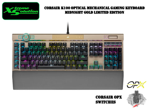 Corsair K100 - RGB Optical Mechanical Keyboard with OPX Switches