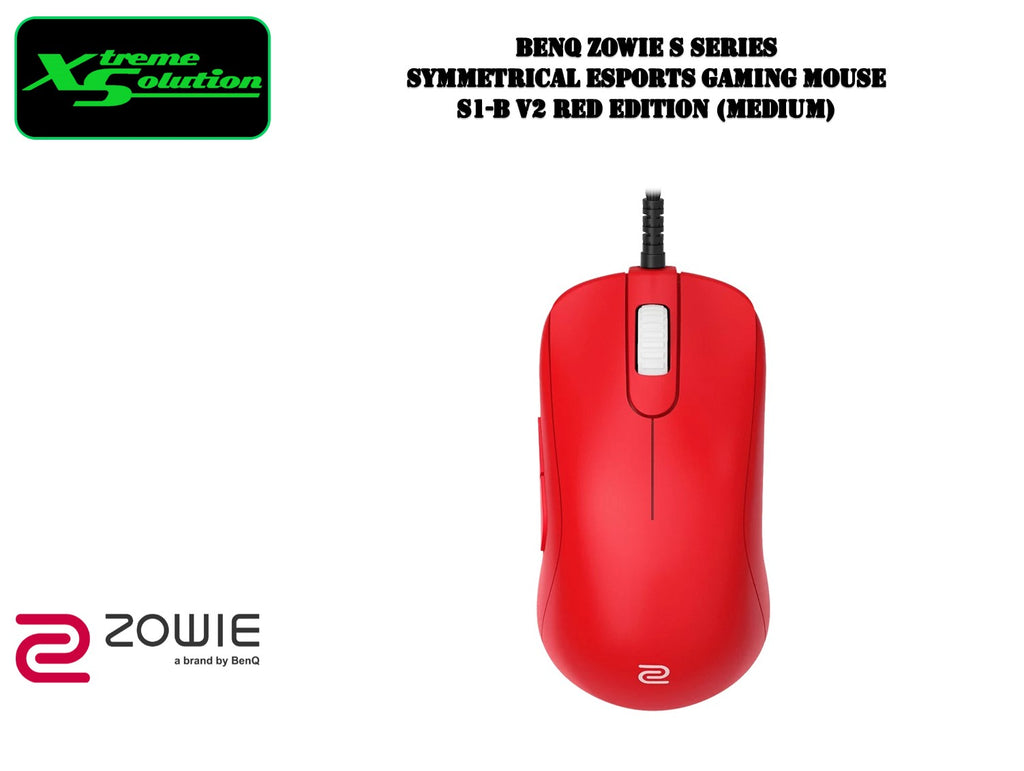 ZOWIE S2-B V2 RED【Silky cable換装済】