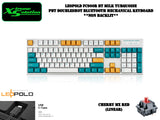 Leopold FC900R BT Milk Turquoise - Bluetooth Mechanical Keyboard | PBT Doubleshot