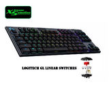 Logitech G915 TKL - Lightspeed Wireless RGB Gaming Keyboard