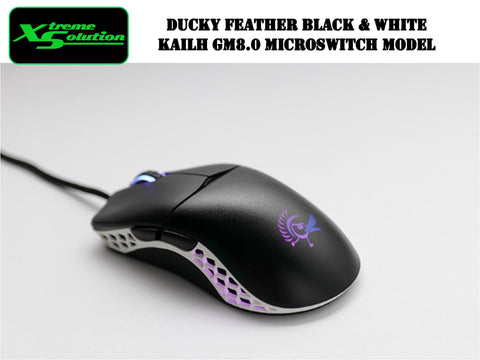 Ducky Feather - Black & White Lightweight Gaming Mouse
