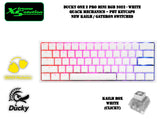 Ducky One 2 Pro Mini - Wired RGB Mechanical Keyboard | White | PBT Keycaps | 2022 Model