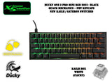 Ducky One 2 Pro Mini - Wired RGB Mechanical Keyboard | Black | PBT Keycaps | 2022 Model