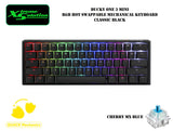 Ducky One 3 Mini Classic - 60% Hotswapable RGB Mechanical Keyboard