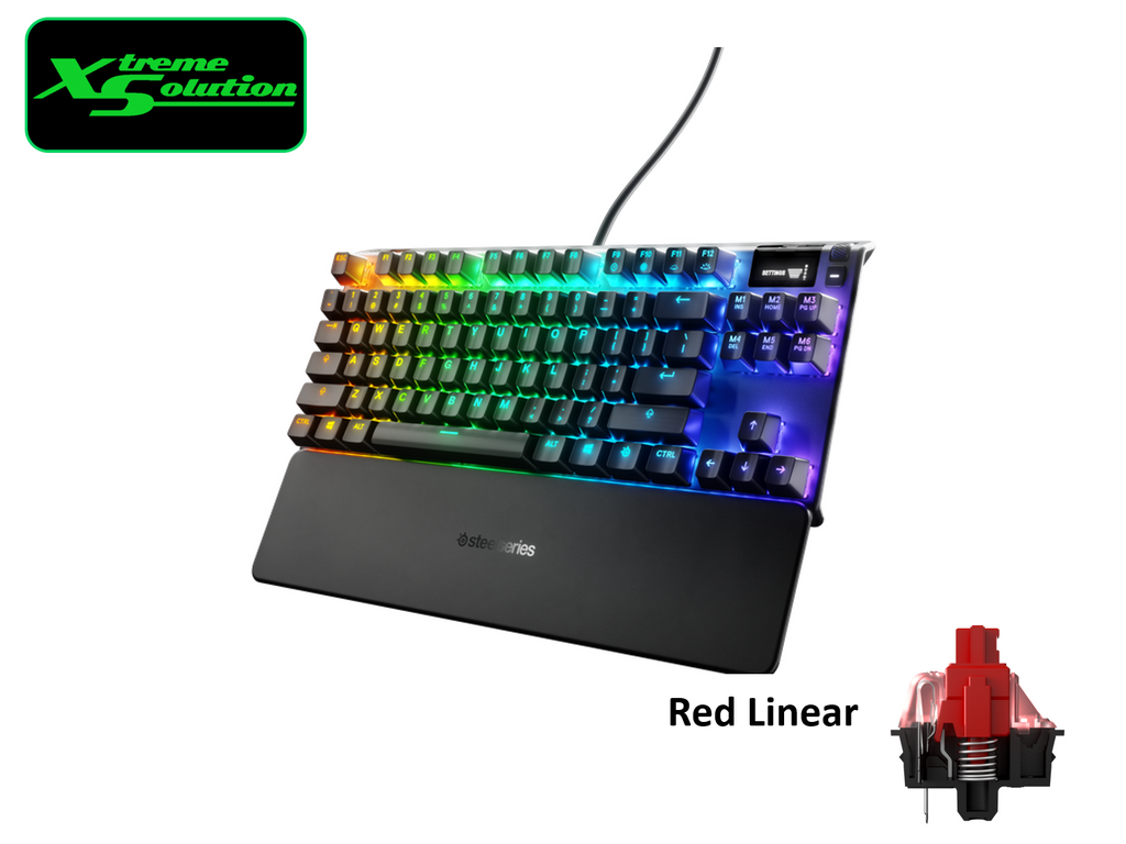 Steelseries Apex 7 TKL Mechanical Gaming Keyboard - Red