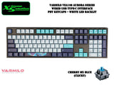 Varmilo VEA108 Aurora Series - Wired Mechanical Keyboard (White LED Backlit) Cherry & Gateron Switches