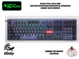 Ducky One 3 Full-Size Cosmic Blue Edition - RGB Hotswappable Mechanical Keyboard