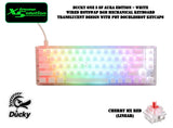 Ducky One 3 SF Aura Edition - White - Hotswap RGB Mechanical Keyboard